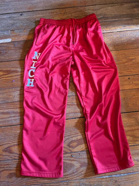 sweatpants with NICH logo